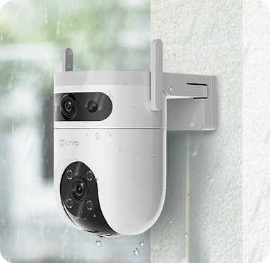 H9c Dual  3K & 3K   Dual-Lens Pan & Tilt Wi-Fi Camera